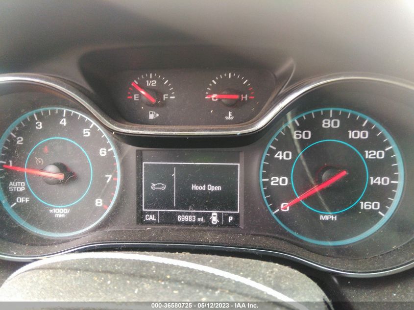 2016 CHEVROLET CRUZE LT - 1G1BE5SM7G7254290