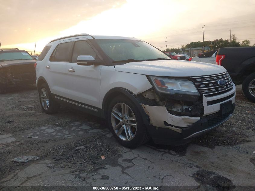 2017 FORD EXPLORER LIMITED - 1FM5K7F89HGA68821