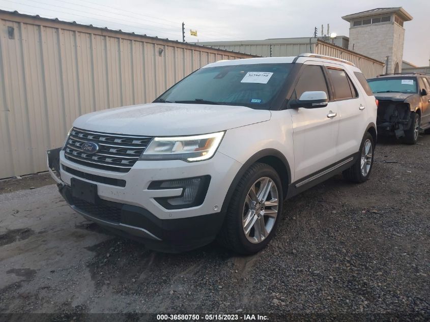 2017 FORD EXPLORER LIMITED - 1FM5K7F89HGA68821