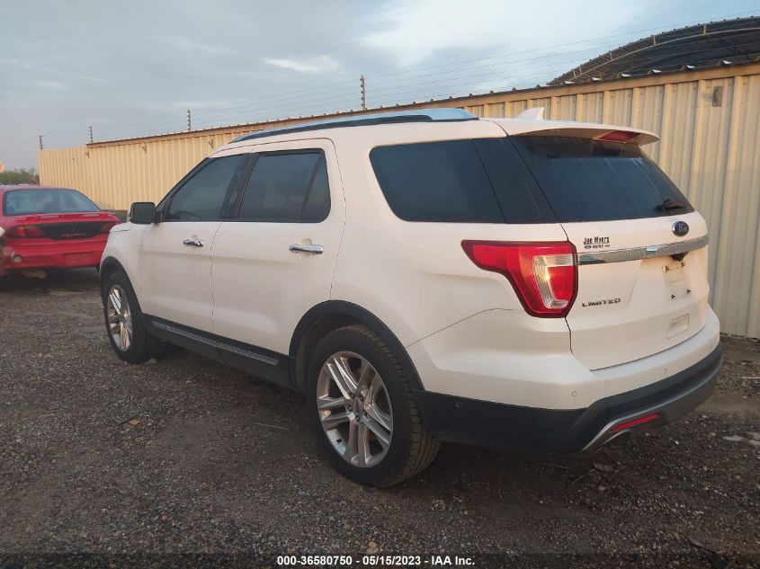 2017 FORD EXPLORER LIMITED - 1FM5K7F89HGA68821