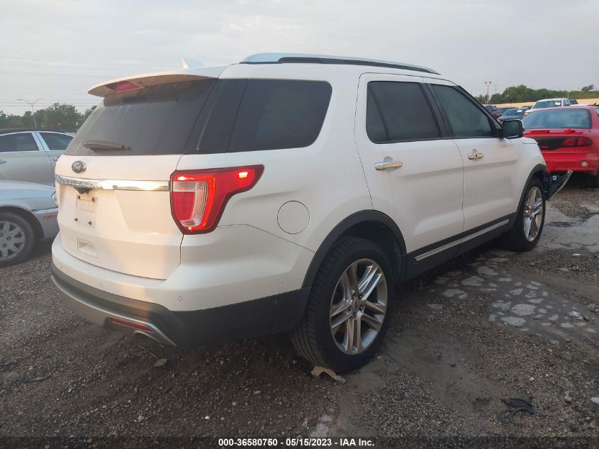 2017 FORD EXPLORER LIMITED - 1FM5K7F89HGA68821
