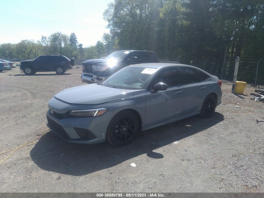 2022 HONDA CIVIC SEDAN SPORT - 2HGFE2F54NH574499