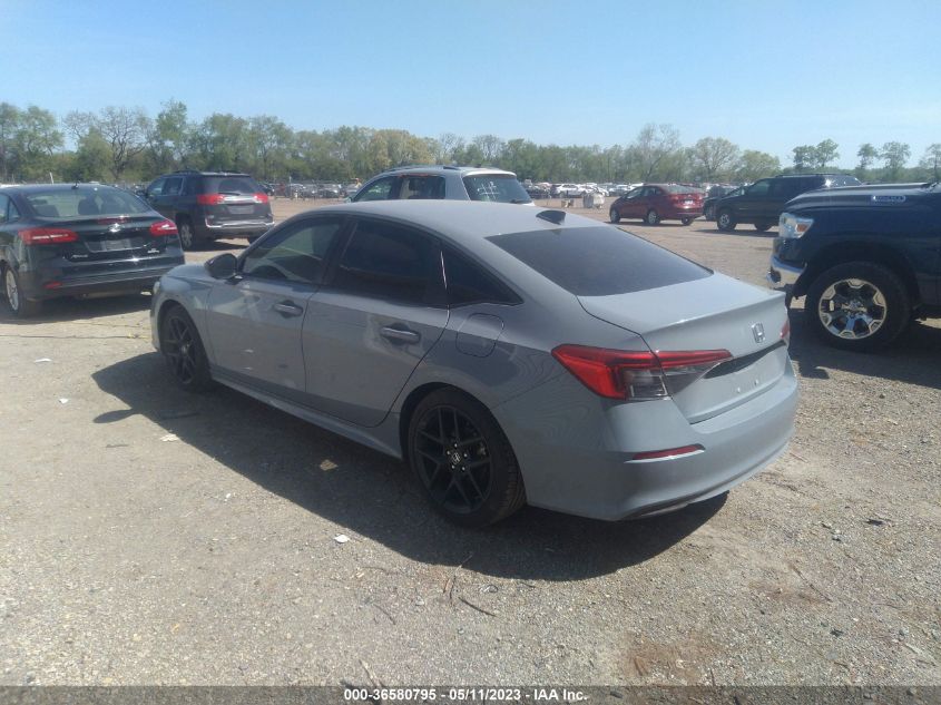 2022 HONDA CIVIC SEDAN SPORT - 2HGFE2F54NH574499