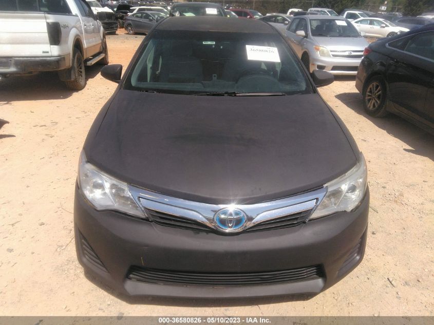 2014 TOYOTA CAMRY HYBRID LE/XLE/SE LIMITED EDITION - 4T1BD1FK6EU140853