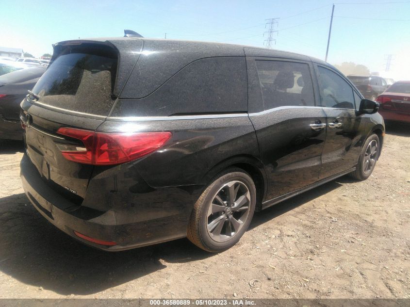 2022 HONDA ODYSSEY ELITE - 5FNRL6H96NB051631