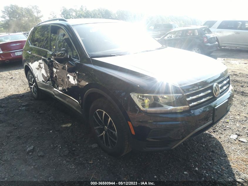 2021 VOLKSWAGEN TIGUAN SE/SE R-LINE BLACK/SEL - 3VV3B7AX1MM121359