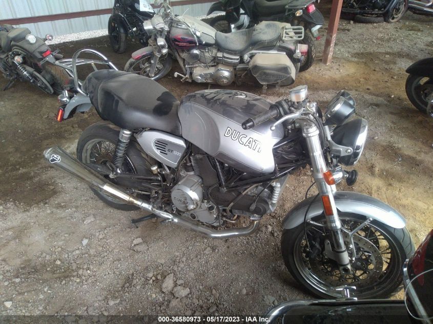 2008 DUCATI SPORTCLASSIC 1000 - ZDM1WABP38B010173