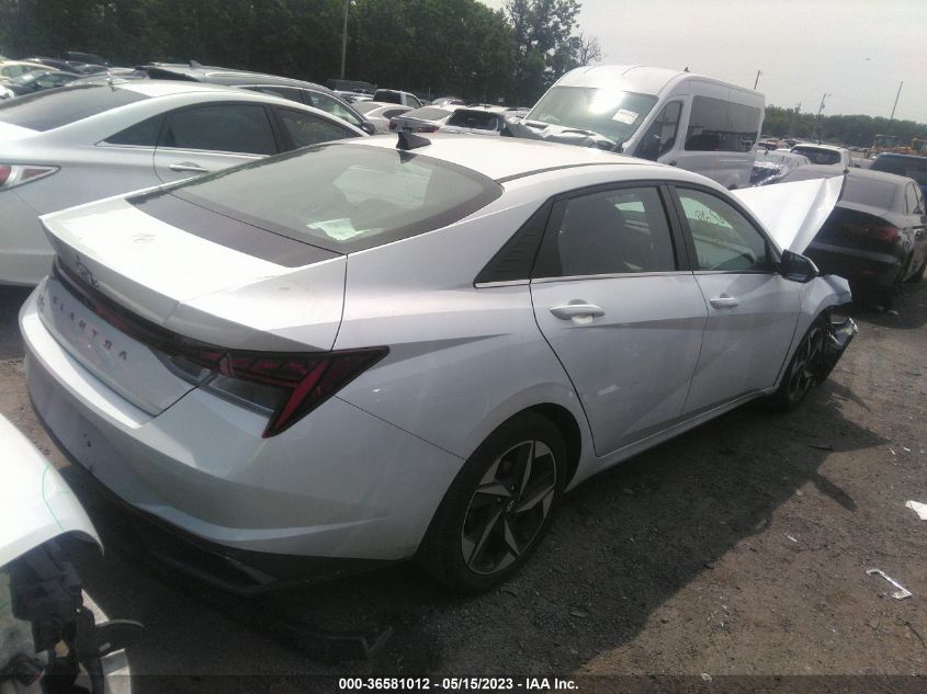 2021 HYUNDAI ELANTRA SEL - 5NPLN4AG6MH025205