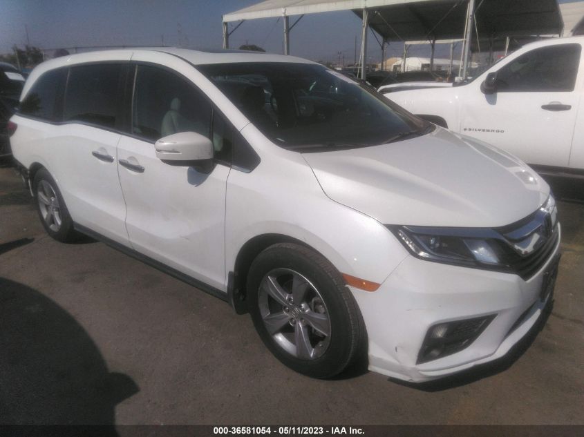 2020 HONDA ODYSSEY EX-L - 5FNRL6H75LB066200
