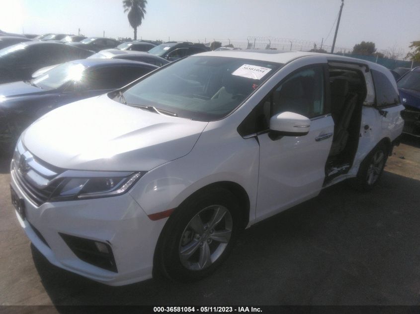 2020 HONDA ODYSSEY EX-L - 5FNRL6H75LB066200