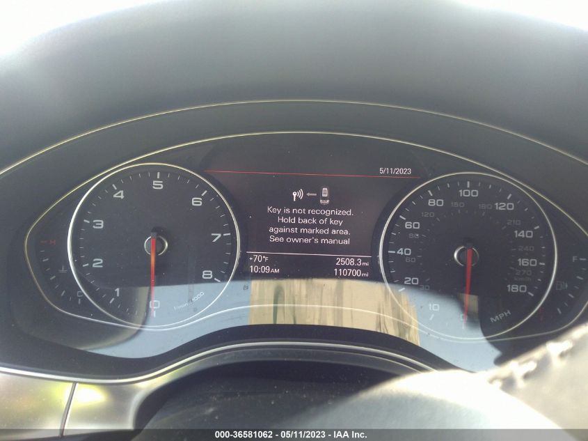 2013 AUDI A6 3.0T PRESTIGE - WAUHGAFCXDN070102