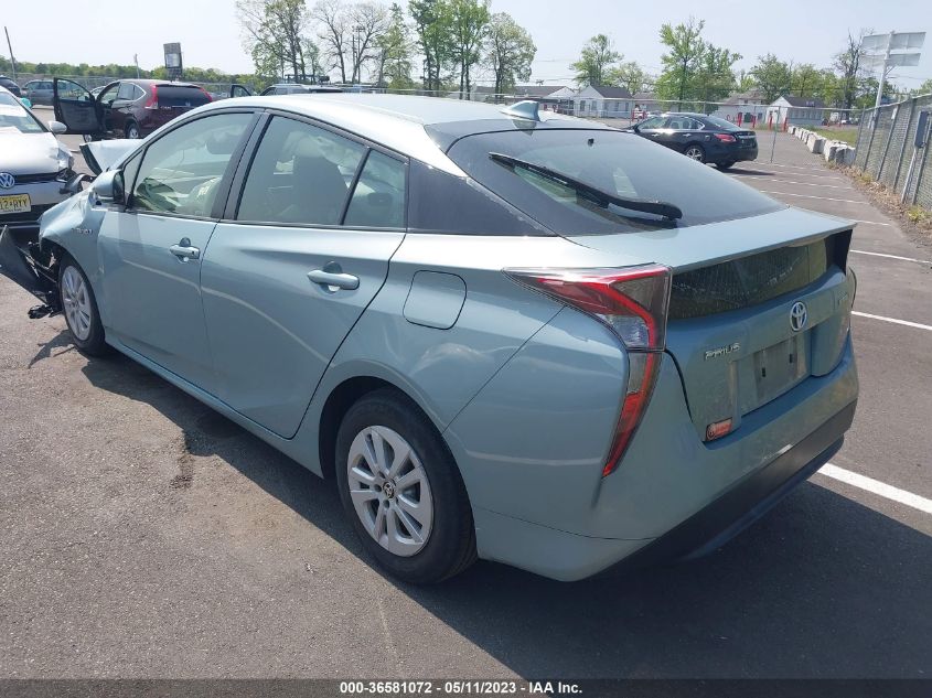 2016 TOYOTA PRIUS TWO - JTDKBRFU8G3515239