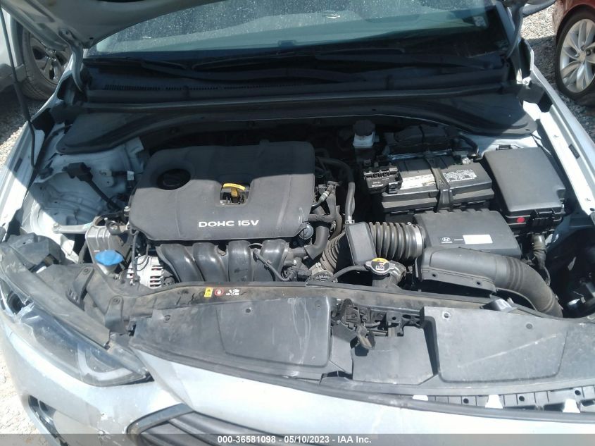 2017 HYUNDAI ELANTRA LIMITED - 5NPD84LFXHH040201