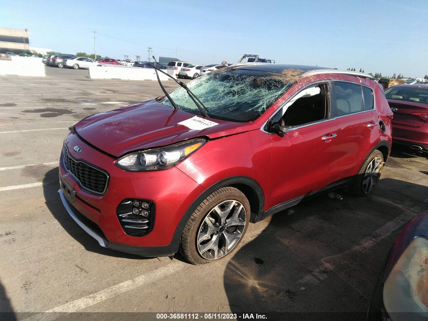 VIN KNDPR3A68H7261632 2017 KIA SPORTAGE SX TURBO