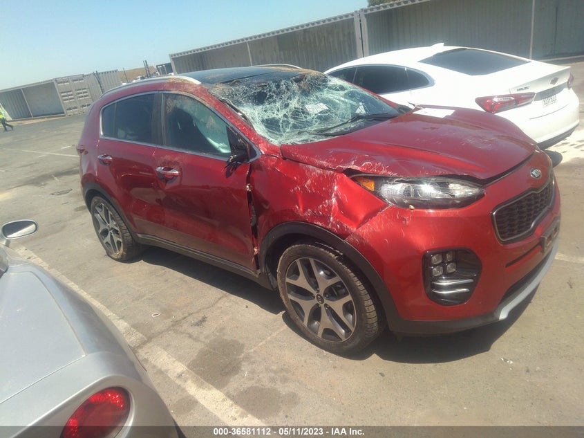 VIN KNDPR3A68H7261632 2017 KIA SPORTAGE SX TURBO