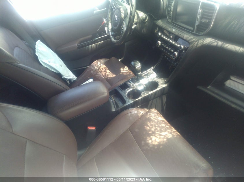 VIN KNDPR3A68H7261632 2017 KIA SPORTAGE SX TURBO