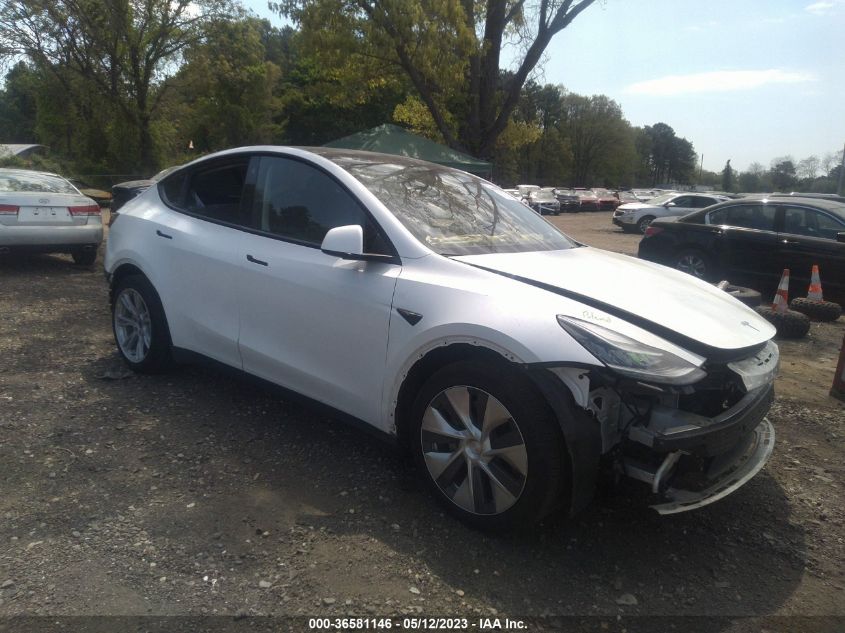 2022 TESLA MODEL Y LONG RANGE - 7SAYGAEE9NF381139