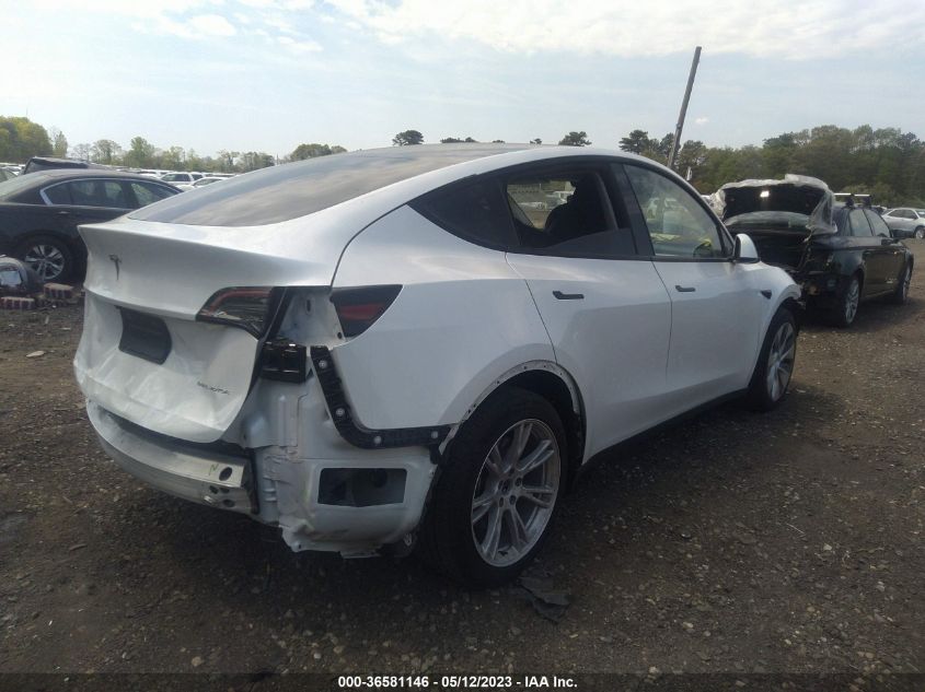 2022 TESLA MODEL Y LONG RANGE - 7SAYGAEE9NF381139