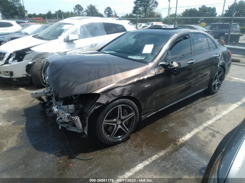 2016 MERCEDES-BENZ C-CLASS C 450 AMG - 55SWF6EB4GU118309