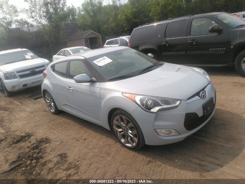 2014 HYUNDAI VELOSTER RE:FLEX - KMHTC6AD9EU213940