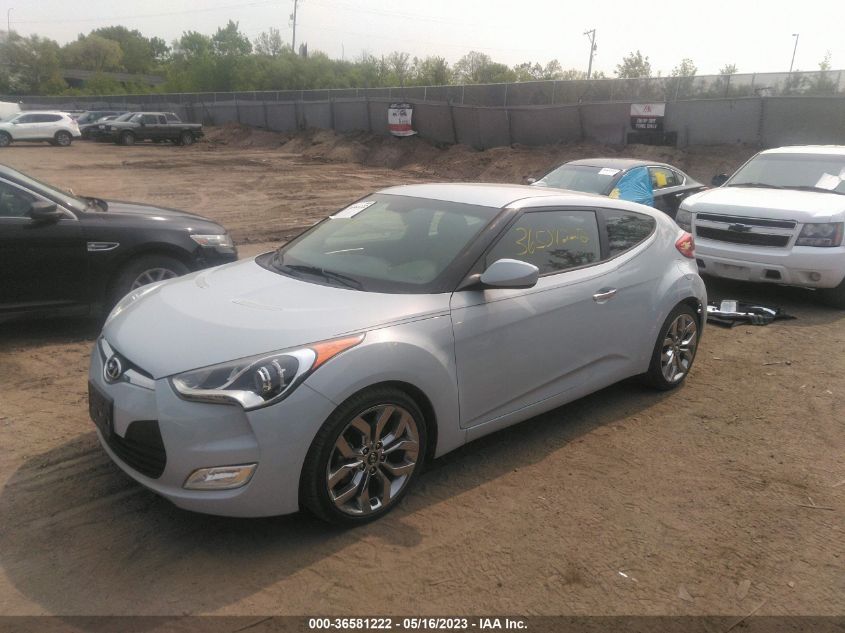 2014 HYUNDAI VELOSTER RE:FLEX - KMHTC6AD9EU213940