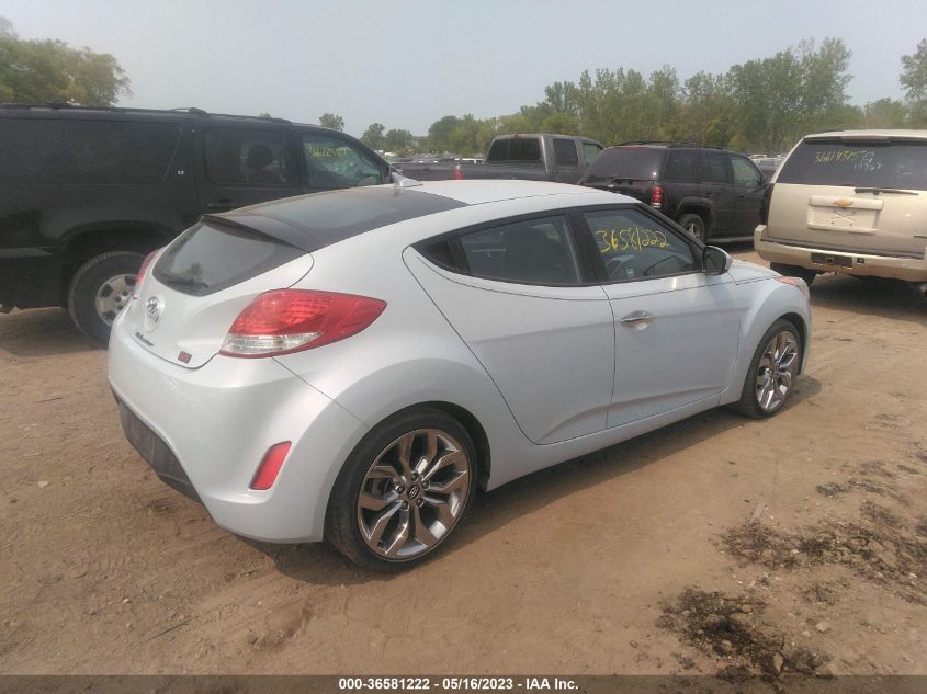 2014 HYUNDAI VELOSTER RE:FLEX - KMHTC6AD9EU213940