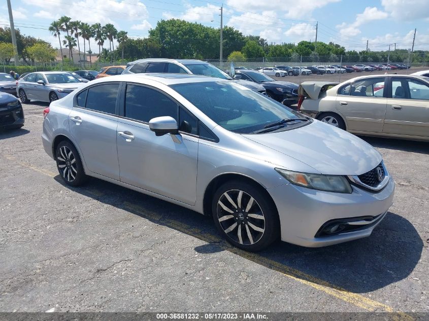 2015 HONDA CIVIC SEDAN EX-L - 19XFB2F90FE048166