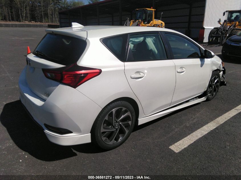 2018 TOYOTA COROLLA IM - JTNKARJE8JJ564801