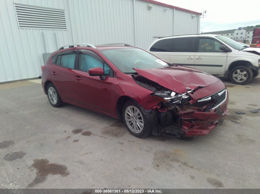 VIN 4S3GTAB69J3752406 2018 SUBARU IMPREZA PREMIUM