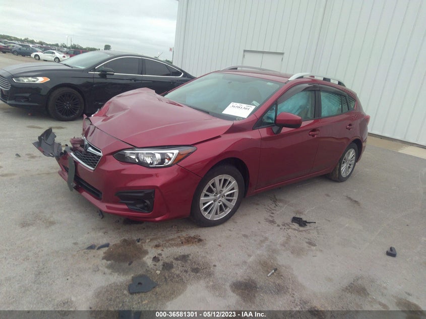VIN 4S3GTAB69J3752406 2018 SUBARU IMPREZA PREMIUM
