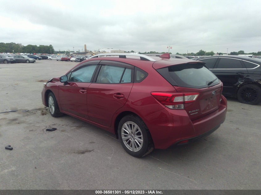 VIN 4S3GTAB69J3752406 2018 SUBARU IMPREZA PREMIUM