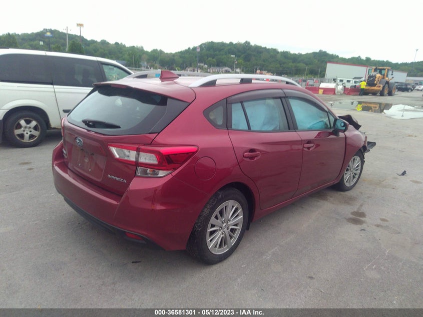 VIN 4S3GTAB69J3752406 2018 SUBARU IMPREZA PREMIUM