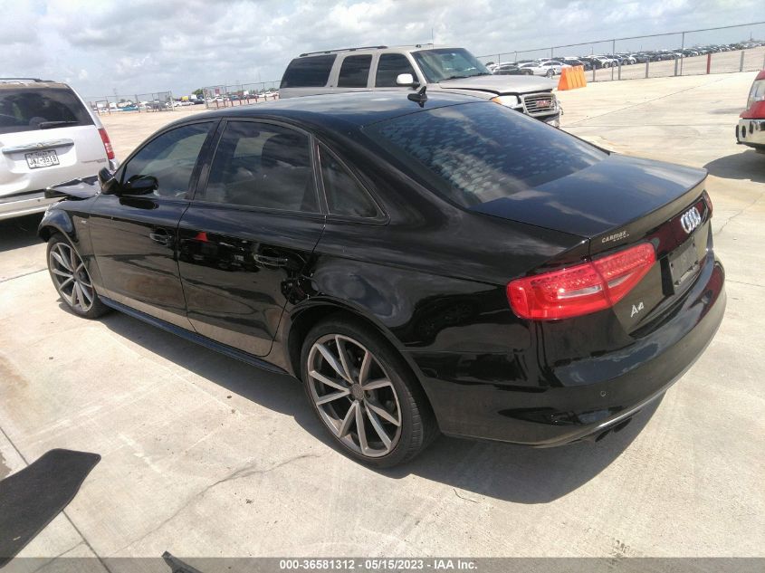 2016 AUDI A4 PREMIUM - WAUAFAFL6GN016918