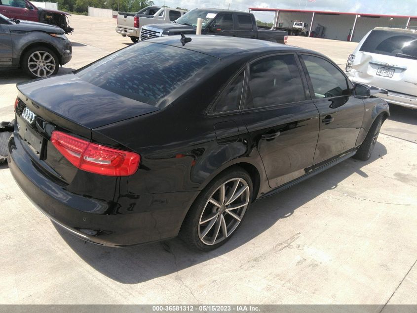 2016 AUDI A4 PREMIUM - WAUAFAFL6GN016918