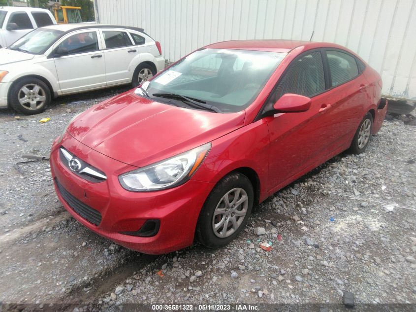 2014 HYUNDAI ACCENT GLS - KMHCT4AE2EU736455
