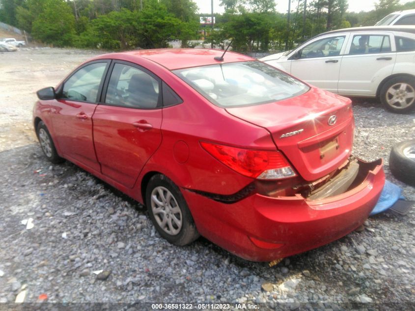 2014 HYUNDAI ACCENT GLS - KMHCT4AE2EU736455