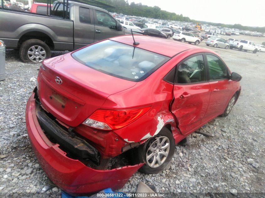 2014 HYUNDAI ACCENT GLS - KMHCT4AE2EU736455