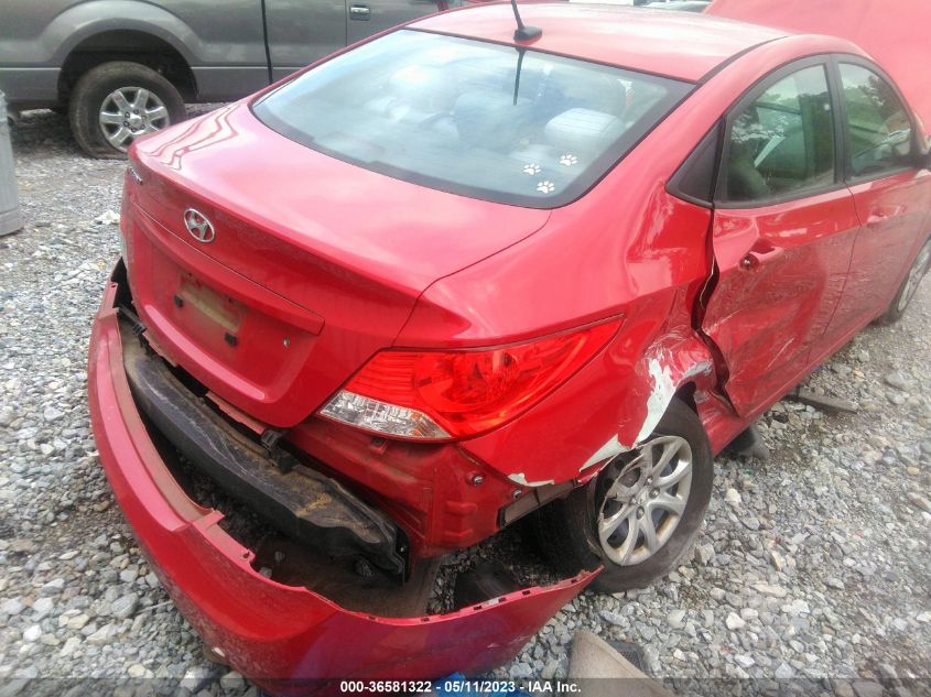 2014 HYUNDAI ACCENT GLS - KMHCT4AE2EU736455