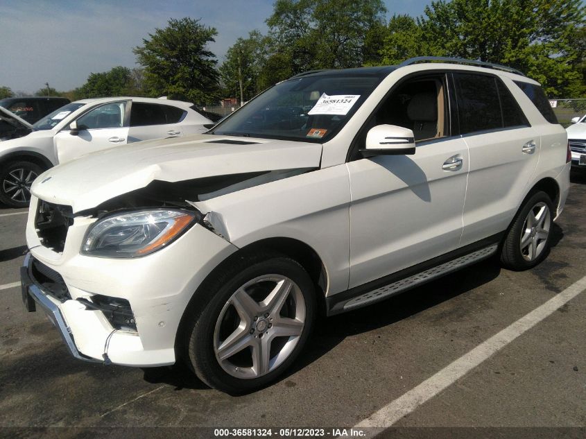 2014 MERCEDES-BENZ M-CLASS ML 350 - 4JGDA5HB6EA323435
