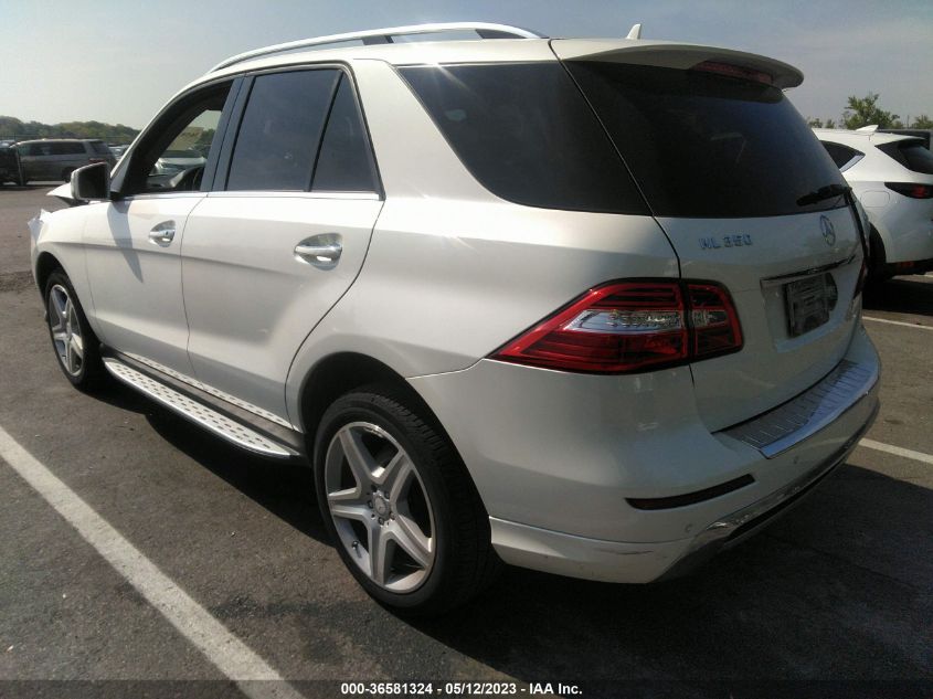 2014 MERCEDES-BENZ M-CLASS ML 350 - 4JGDA5HB6EA323435