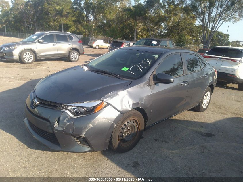 2014 TOYOTA COROLLA L/LE/S/S PLUS/LE PLUS - 2T1BURHE1EC171709