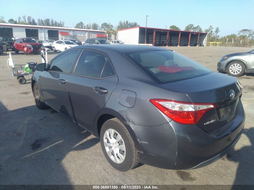 2014 TOYOTA COROLLA L/LE/S/S PLUS/LE PLUS - 2T1BURHE1EC171709