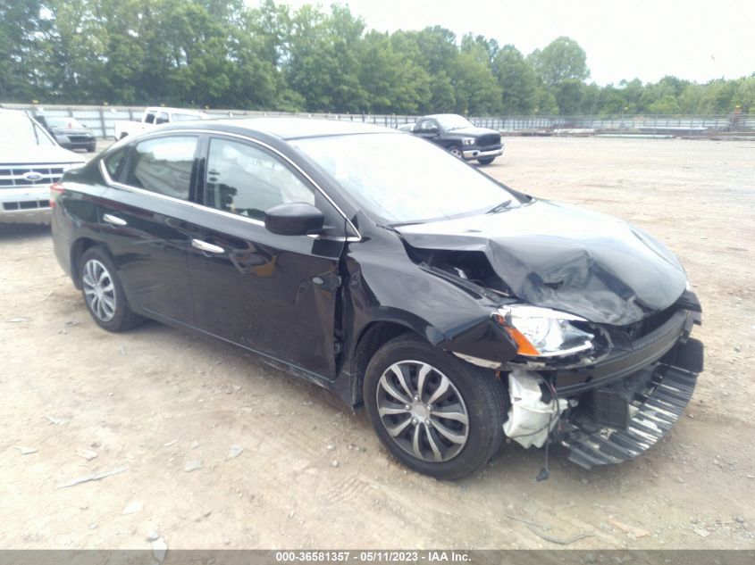 2015 NISSAN SENTRA S - 3N1AB7AP7FY319819