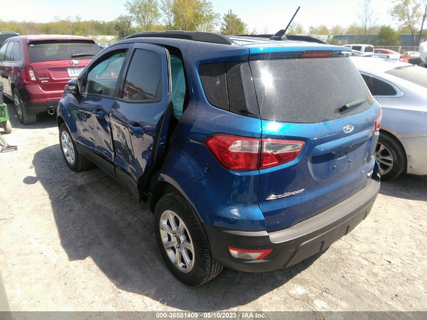 2020 FORD ECOSPORT SE - MAJ6S3GL4LC363996