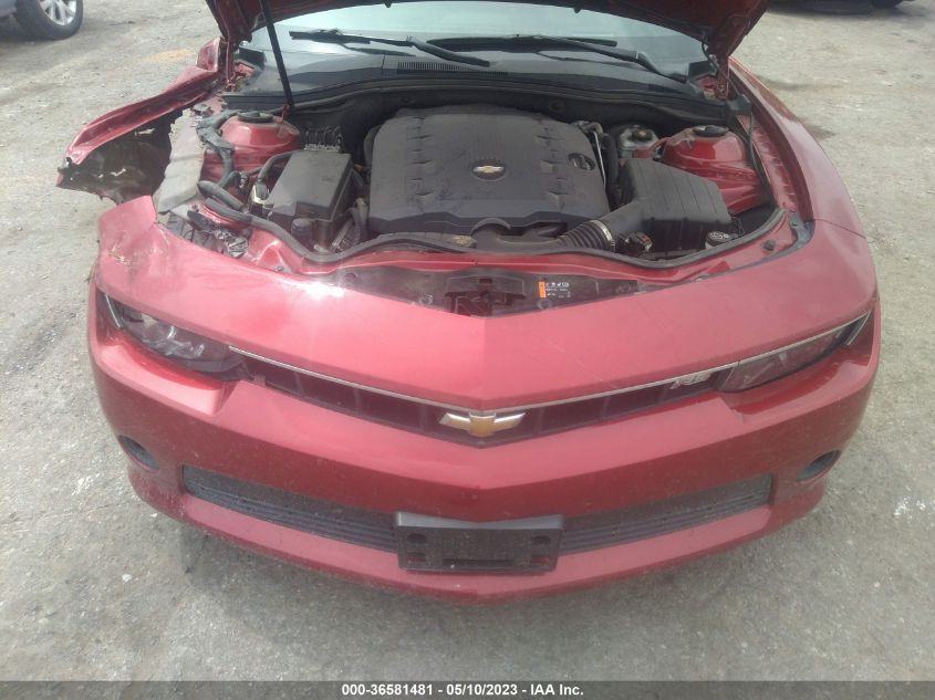 2014 CHEVROLET CAMARO LT - 2G1FC1E37E9175961