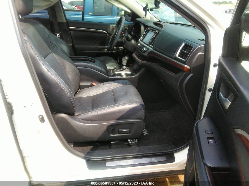 2015 TOYOTA HIGHLANDER LIMITED - 5TDYKRFH6FS041334