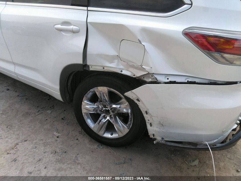 2015 TOYOTA HIGHLANDER LIMITED - 5TDYKRFH6FS041334