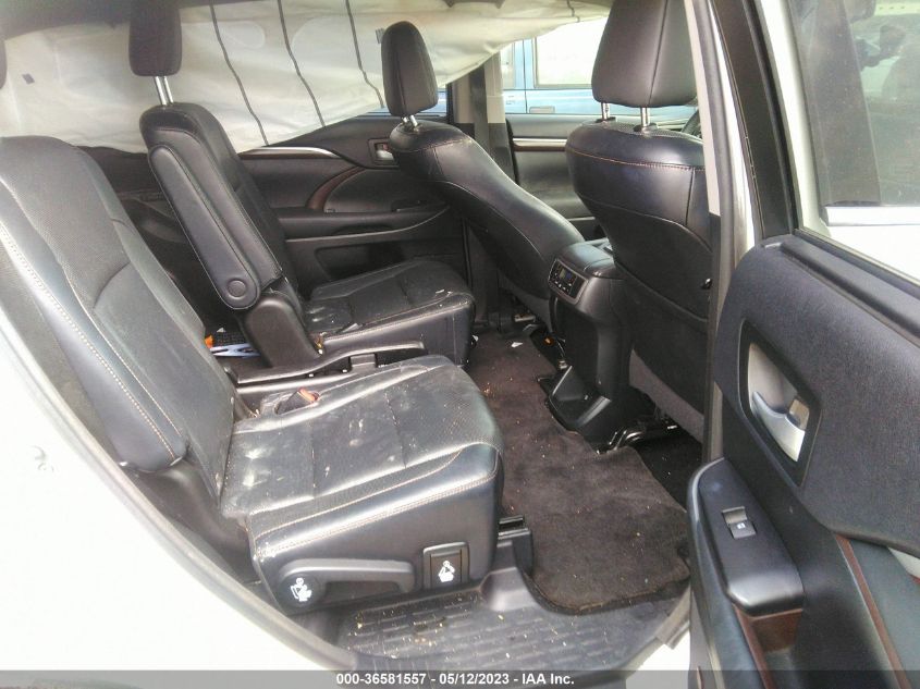 2015 TOYOTA HIGHLANDER LIMITED - 5TDYKRFH6FS041334