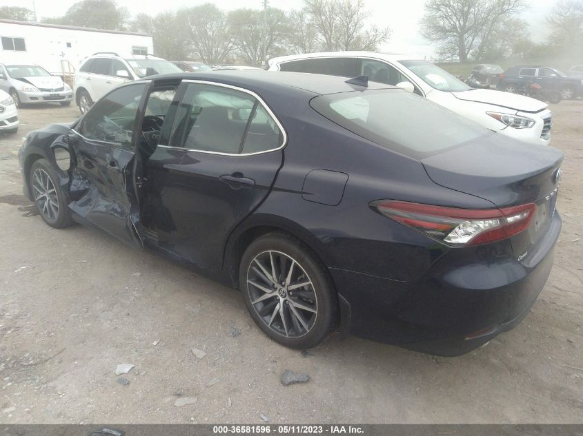 2022 TOYOTA CAMRY HYBRID XLE - 4T1F31AK4NU587726