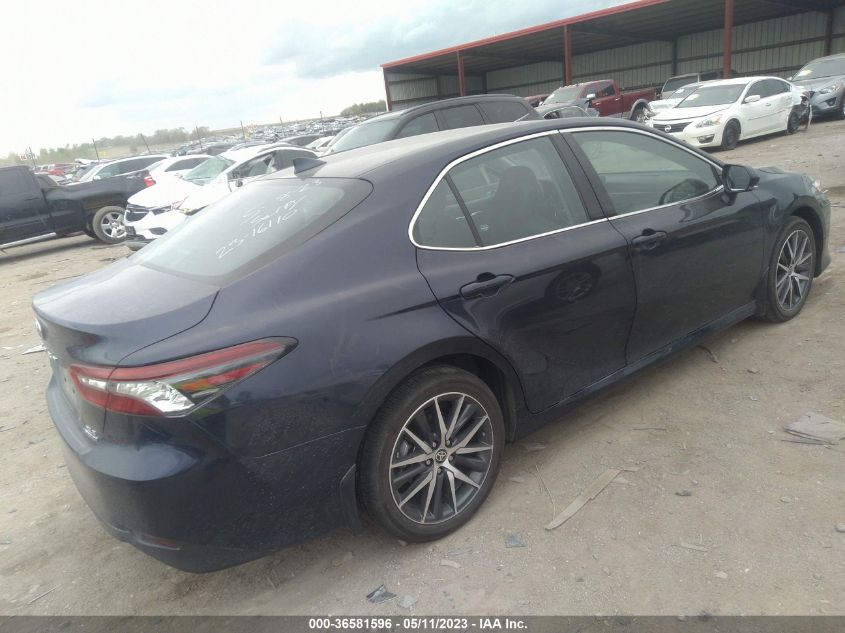 2022 TOYOTA CAMRY HYBRID XLE - 4T1F31AK4NU587726